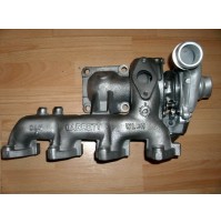 713517 11 TURBINA REVISIONATA FORD FOCUS 18TDCI CV115 COMPLETA DI COLLETTORI