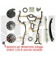 KIT CATENA DISTRIBUZIONE 12 PZ OPEL CORSA D 12 80CV 59KW MOT Z12XEP 206491