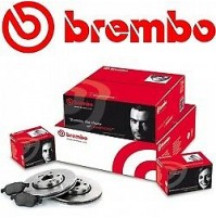 KIT DISCHI BREMBOPATTINI FRENO BREMBO ANT E POST SMART FORFOUR 11 454 KW55