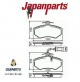 KIT DISCHI FRENO ANT+PASTIGLIE FRENO ANT JAPANPARTS FOR DR5 1.6 GPL-FLEX KW80