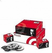 KIT DISCHIPATTINI FRENO ANT E POST BREMBO AUDI A64F5C6 30TDI QUATTRO 171KW